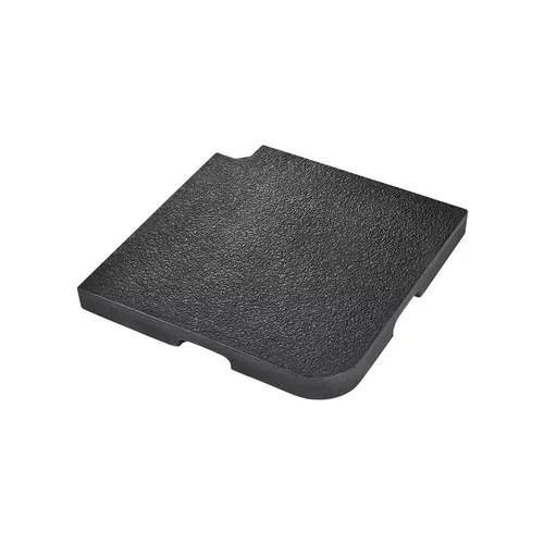 Espace vert sélection：Dalle pour piètement de parasol déporté gris ardoise 49 x 49 x 6 cm - 30 kg