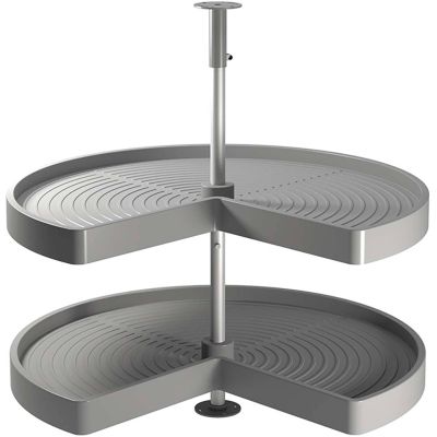 Plateau tournant 2 niveaux pour module de cuisine Shelvo (Pour module de 80 cm)