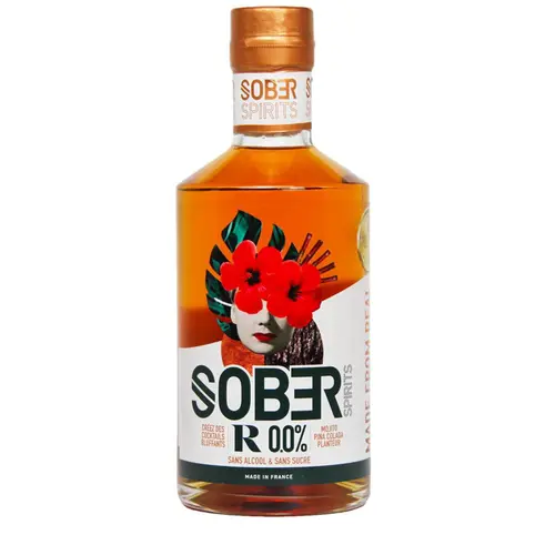 L’esprit jardin:Rhum sans alcool Sober Spirits R - 50 cl