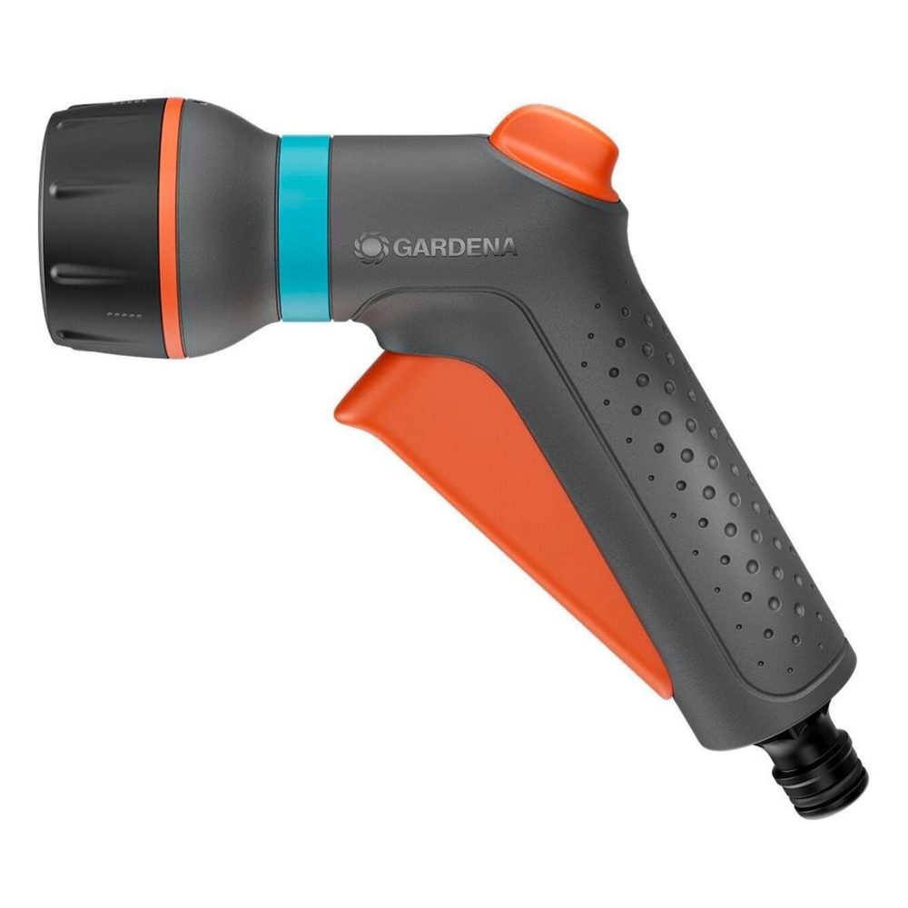 Gardena Pistolet d'arrosage multi-applications - compact classic - 3 jets - débit réglable