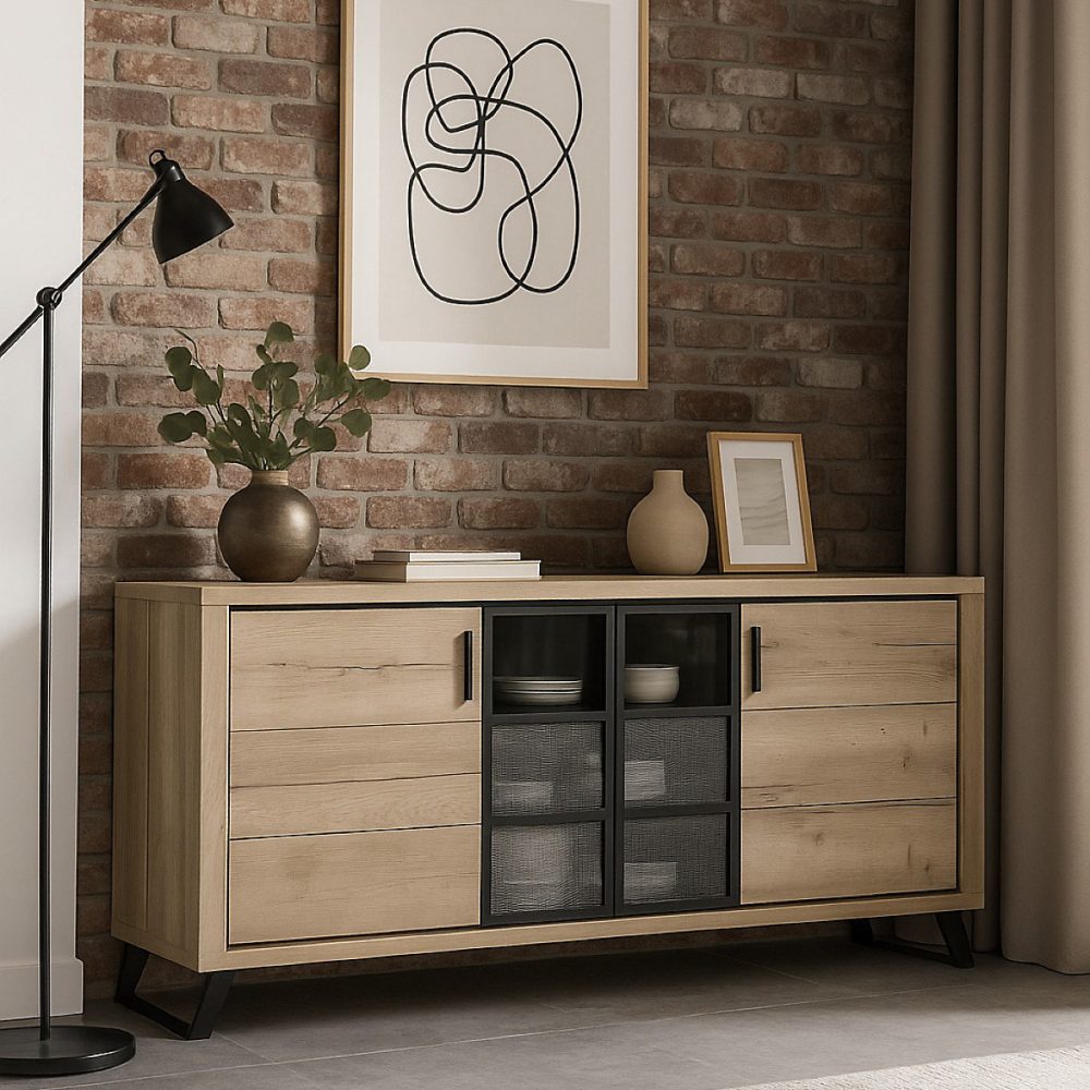 Buffet contemporain de salle à manger 225cm PERO – Réf. LIRZTNIHT7154234869