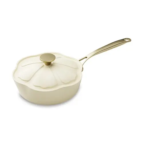 Sélection pour vos extérieurs：Sauteuse Menastyl Dahlia beige en aluminium recyclé - Ø 24 cm