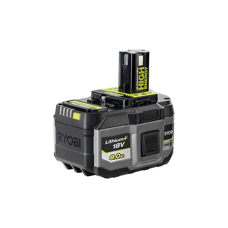 Batterie RYOBI 18V LithiumPlus High Energy – 8.0Ah, RB1880T