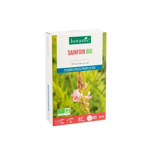 Jardin quotidien:Graines de Sainfoin bio botanic® - graines à semer (30 m²)
