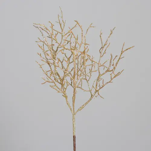 Jardin à découvrir:Pique décorative de Noël or - 38 cm