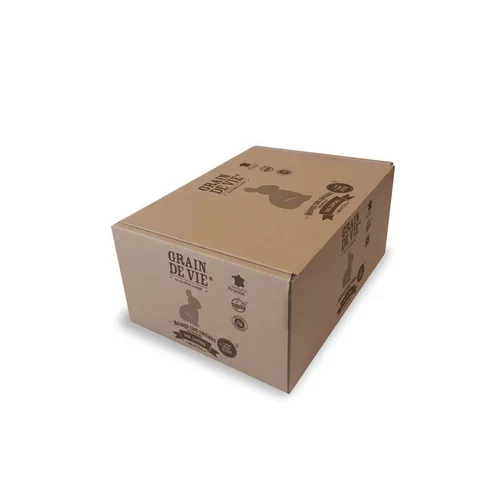 Votre allié à l’extérieur：Mélange sans céréales pour lapins Grain de vie – un carton de 3,2 kg