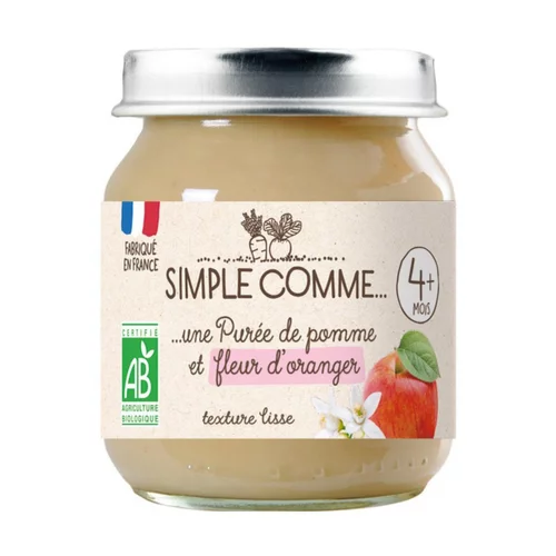 L’essentiel pour le jardin:Pot pomme fleur d'oranger bio Simple Comme - 125g