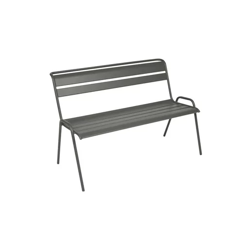 Utile pour le jardin：Banc de jardin 2 à 3 places coloris romarin Monceau Fermob - 116 cm
