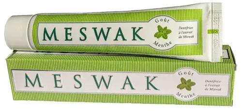 Pratique au jardin：Dentifrice ayurvédique goût menthe Kerala Nature Meswak®– 100 g