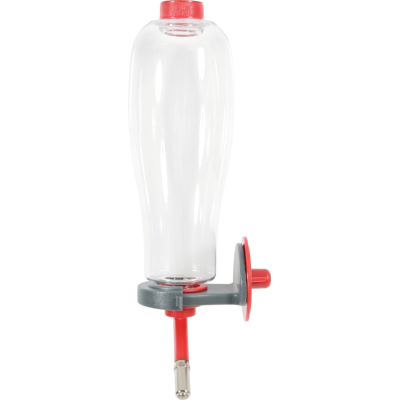 Biberon pour rongeurs 500 ml (Rouge)