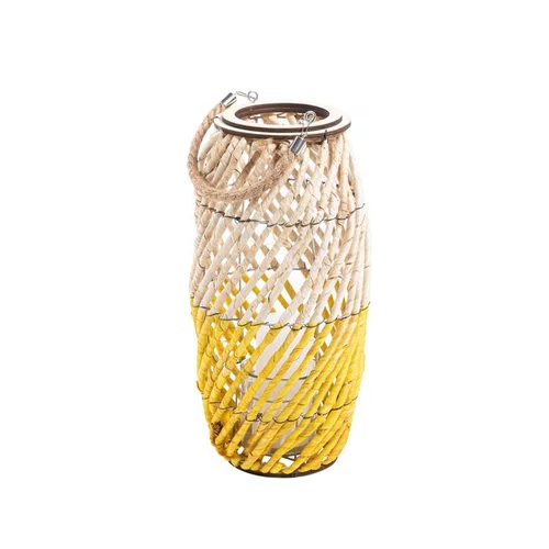Pour tous vos besoins extérieurs：Lanterne dread bicolore petit modèle Ø 21 x H 42/54 cm