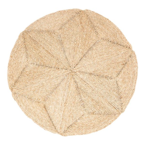 Tapis rond en jonc Kaate (Diamètre 180cm)