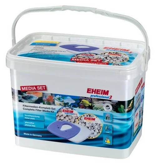 Pour votre projet：Filtre en non tissé et natte de filtration pour filtration mécanique et biologique aquarium coloris blanc EHEIM Média Set Professionnel 3