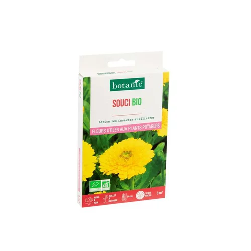 Jardin accessoire:Souci bio botanic® - graines à semer (3 m²)