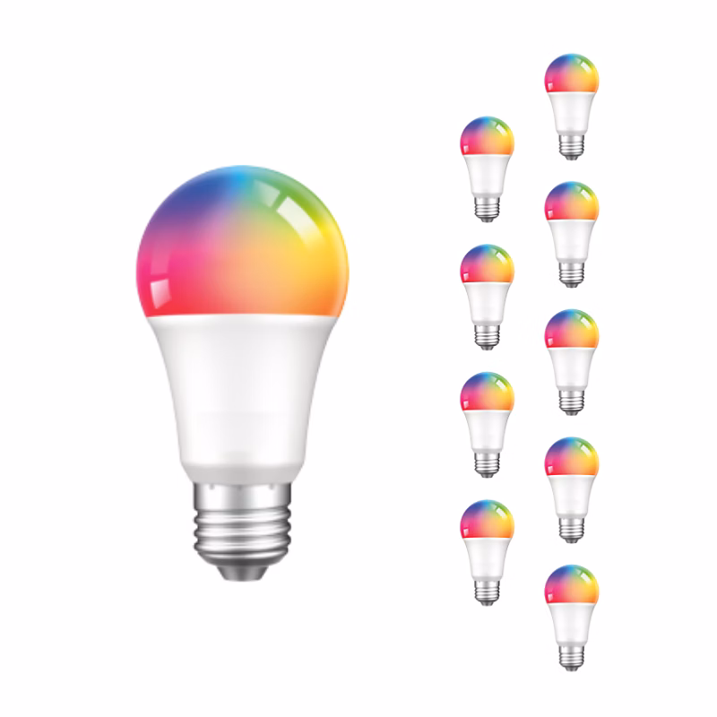 Ampoule LED Connectée WiFi E27 4.5W G45 RGBW (Pack de 10) – SILAMP