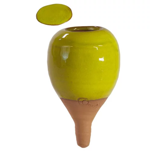 Extérieur déco：OYAS à planter émaillée Vert anis