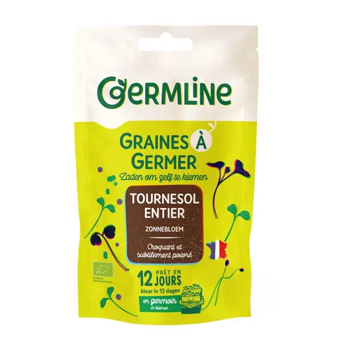 Malin pour le jardin:Graines à germer bio tournesol - 100 g
