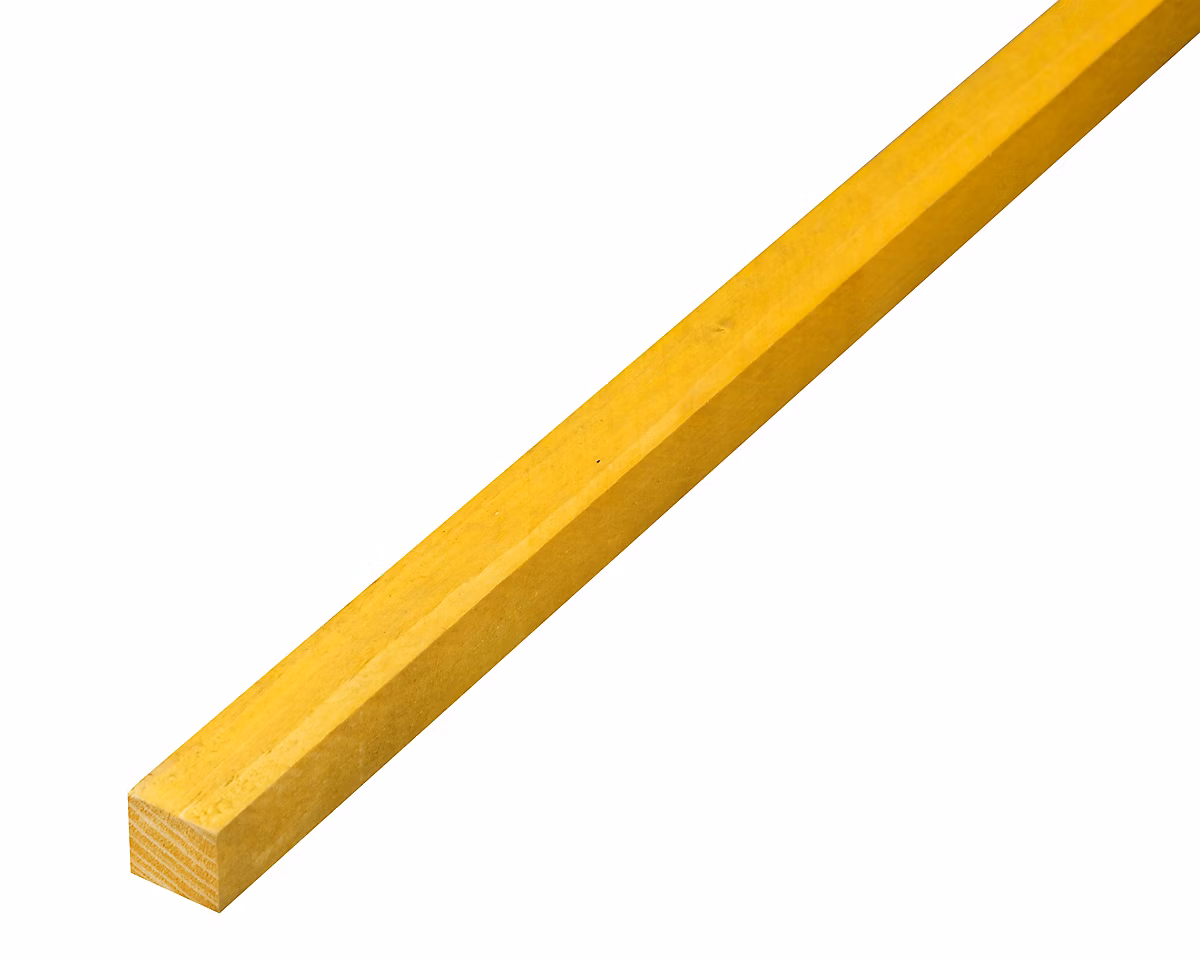Liteau traité 27 × 25 mm L.2 – 4 m classe 2