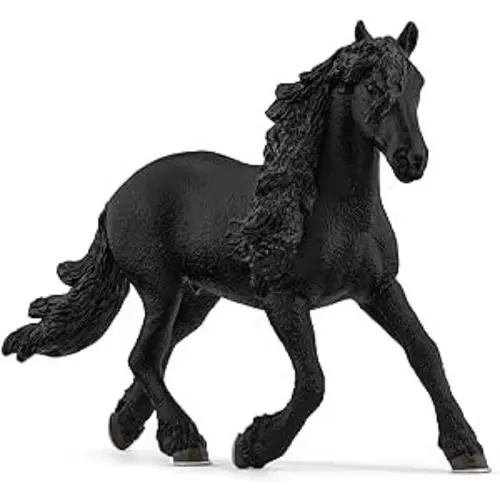 Solution maison:Figurine Étalon Frison Schleich
