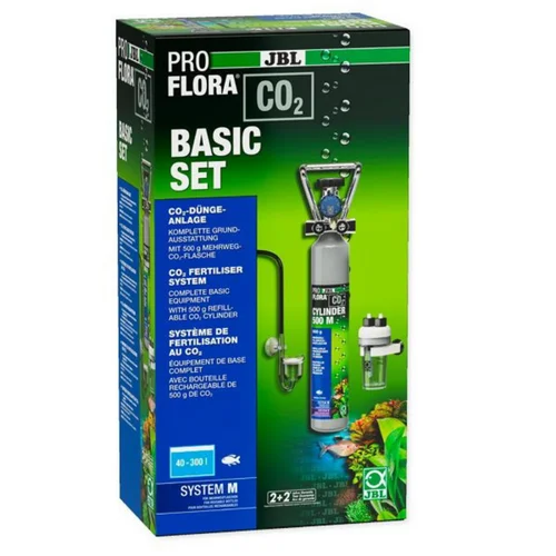 Déco au jardin：Kit CO2 pour plantes d'aquarium, système intégral, JBL - ProFlora Basic Set M