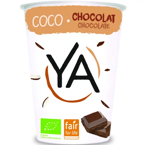 Adapté à votre jardin：Dessert végétal coco chocolat en pot Ya - 400g