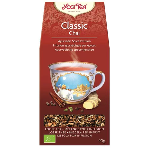 Une sélection pensée pour le jardin：Yogi tea classic chai vrac en pochon marron de 90 g