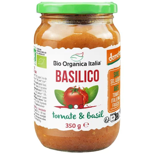 Pour vos besoins au jardin：Sauce tomate basilic bio Bioorganica - 350 g