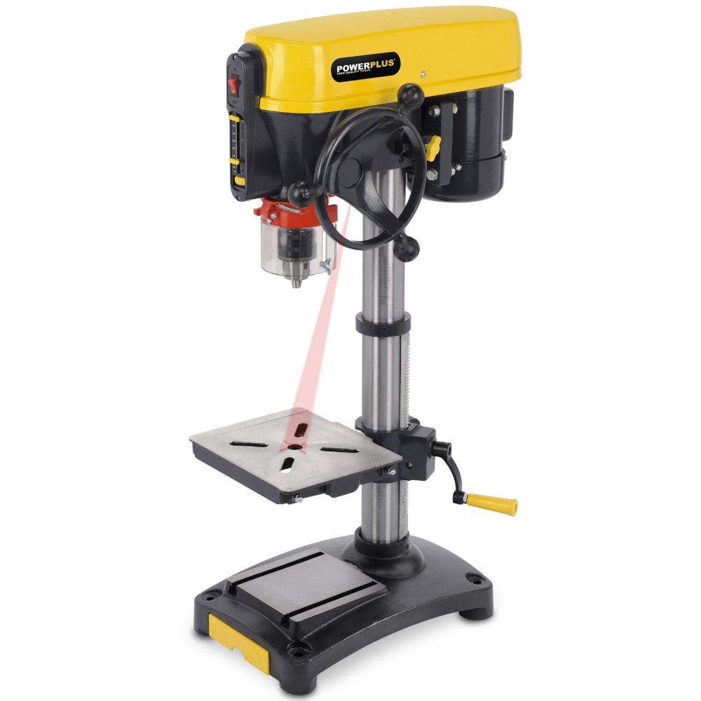 POWERPLUS Perceuse à colonne 500w powerplus – 500w 245 mm