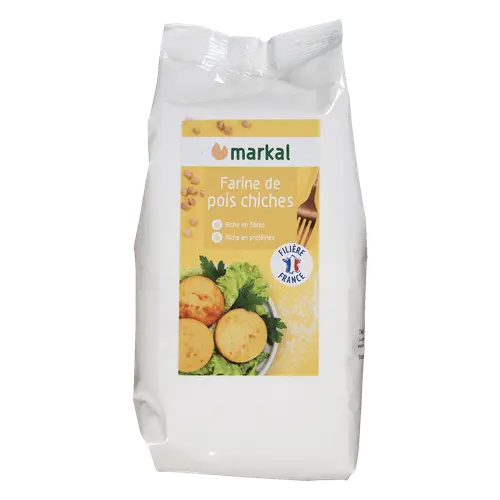 Sélection pratique：Farine de pois chiches bio - 500 g
