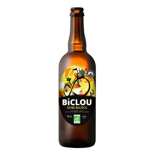 Jardin à organiser：Bière sans alcool bio Biclou - 33 cl