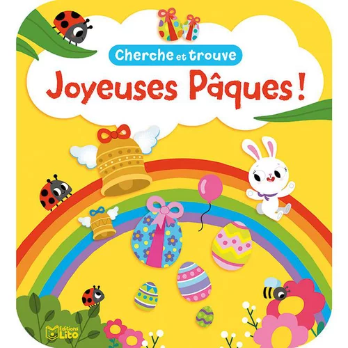 Choix nature：Cherche et Trouve Joyeuses Pâques Mes Petits Jeux Maternelle 3 ans Éditions Lito