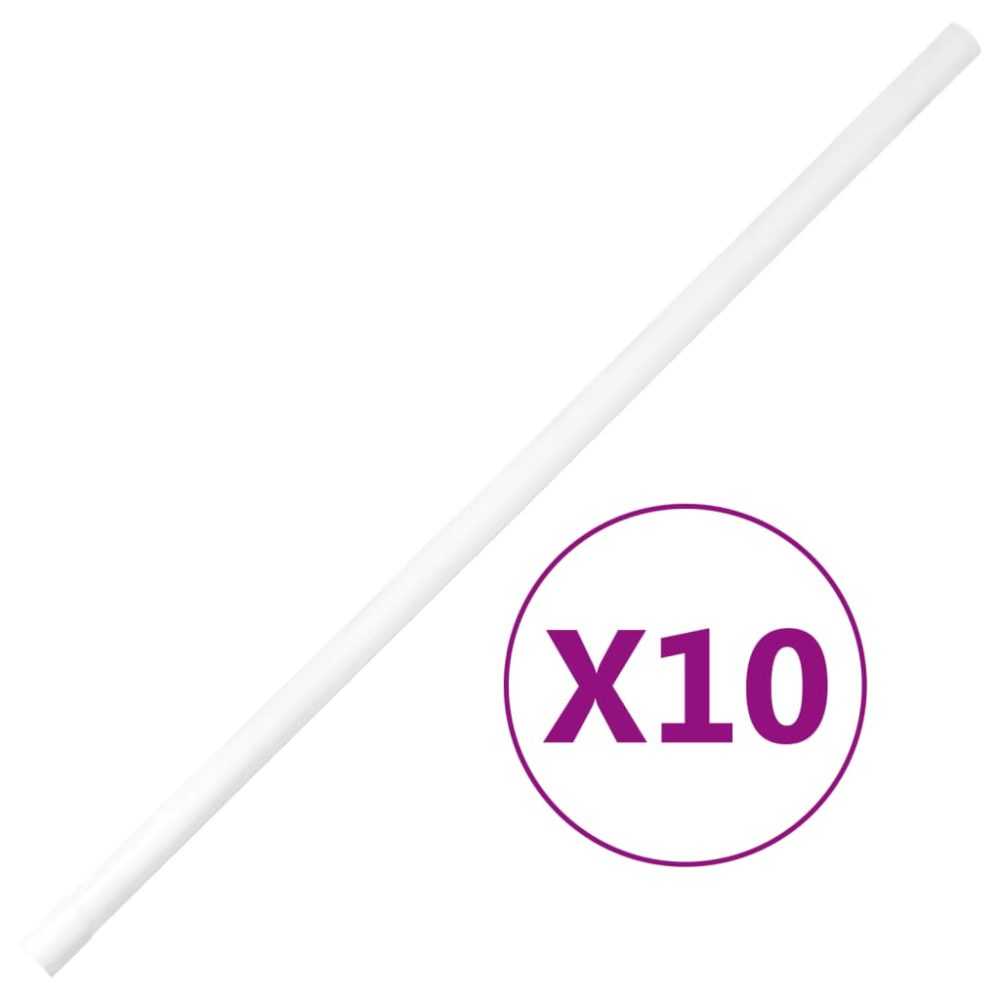 vidaXL Goulottes de câble diam.20 mm 10 m PVC