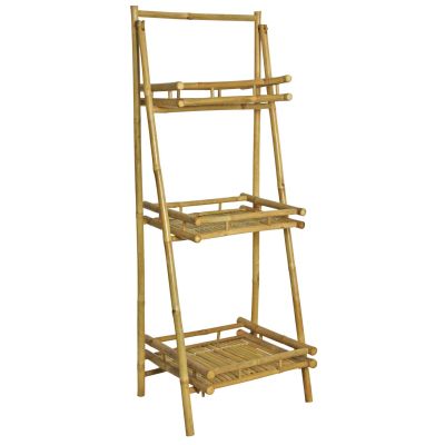 Étagère pliante en bambou