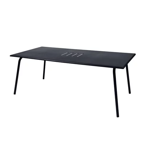 Idéal pour le jardin:Table rectangulaire Monceau en acier Fermob - 194 x 94 x 74 cm