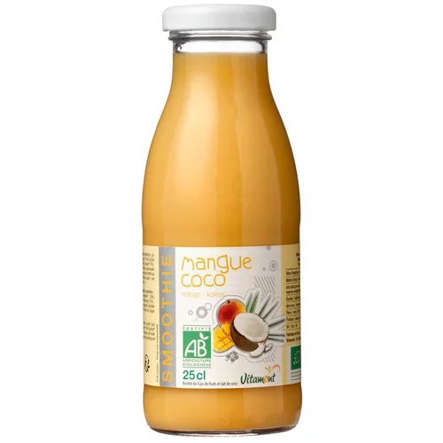 Pour mieux vivre dehors：Smoothie mangue coco bio - 25 cl