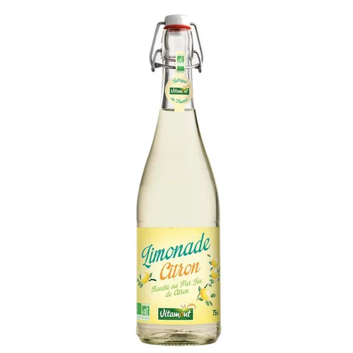 Solution au jardin:Limonade bio au jus de citron 75 cl
