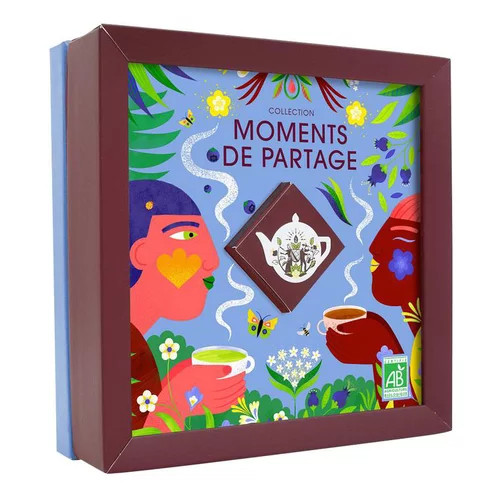 Un plus pour vos extérieurs:Coffret de thés et tisane bio English Tea Shop collection - 32 sachets