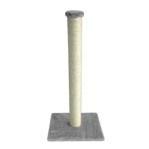 Au quotidien：Arbre à chat griffoir gris Europet Classic High post - Ø 40 x H 90 cm