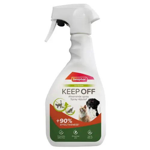 Jardin à organiser:Répulsif extérieur chat Beaphar Kepp Off - spray de 500 ml