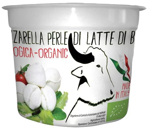 Espace vert sélection：Perles de mozzarella bufflonne Biologica - 125 g