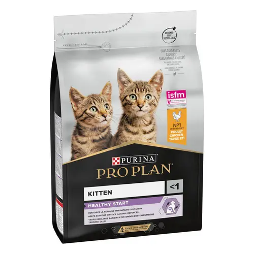 Idée jardin:Croquette pour chaton au poulet Pro Plan - 3 kg
