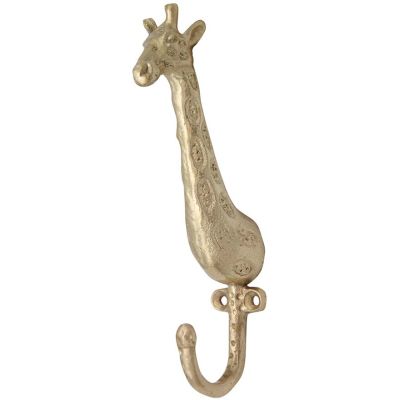 Patère en laiton recyclé Baby Girafe