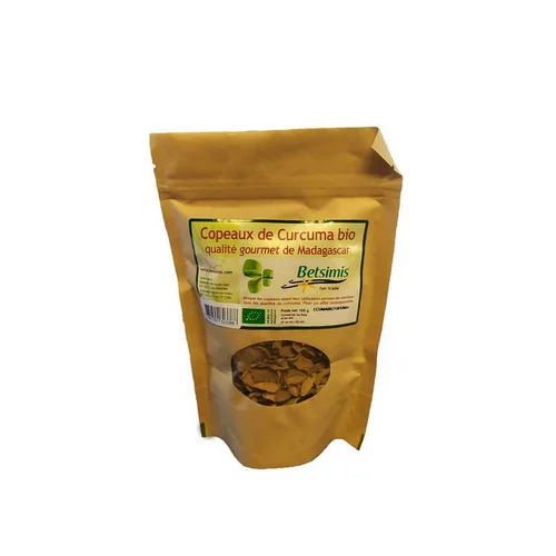 Pour les espaces verts：Copeaux de curcuma bio Betsimis - 100 g