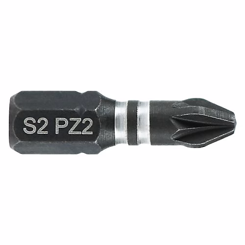 Boite de 25 embouts à chocs impact PZ2 25mm – HANGER, 133028