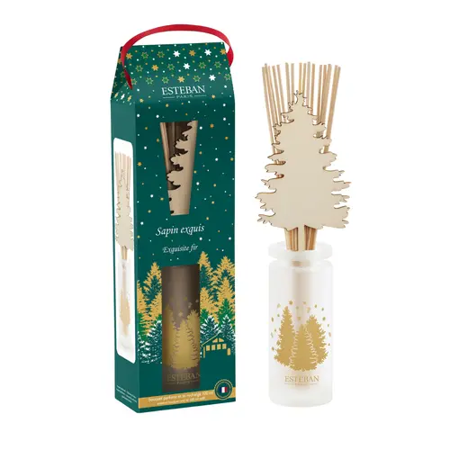À adopter pour l’extérieur：Bouquet parfumé initial + recharge Esteban Sapin exquis - 100 ml