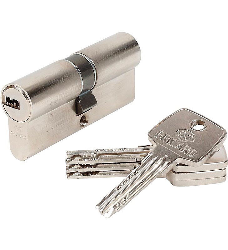Cylindre de porte Bricard Astral 17157 débrayable 35+35 mm 4 Clés sécurité 3 – Réf. EBFRWWKTB5819789321