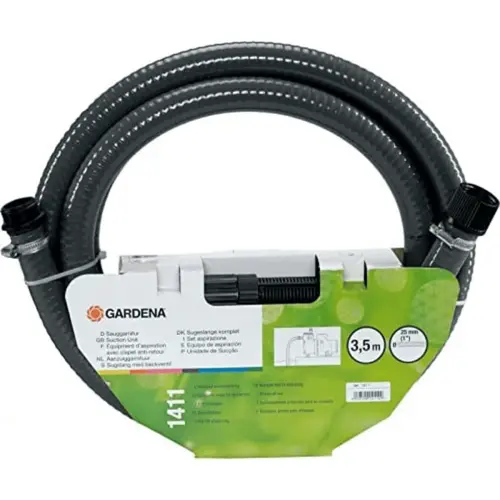 Un plus pour vos extérieurs:Equipement d’aspiration annelé pour pompe Gardena