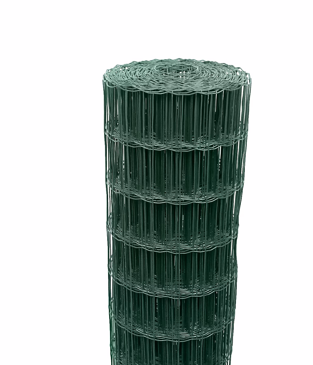 Grillage soudé vert maille 50 × 100 mm – rouleau 20m x h.150 cm