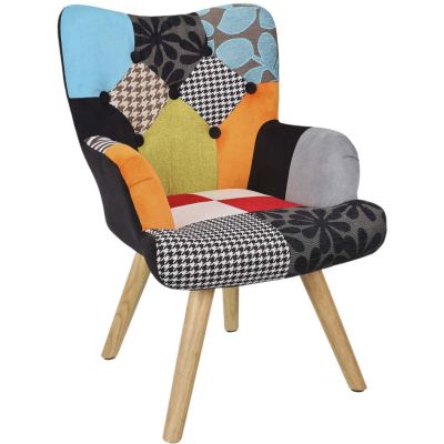 Fauteuil enfant patchwork Helsinki