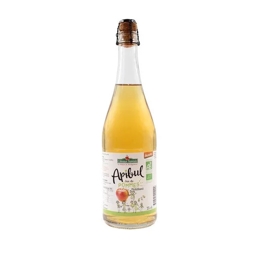 Pour donner du style à l’extérieur：Apibul Nature Jus de Pommes pétillant Bio bouteille 75 cl